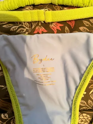 Bydee green flower swim set Size M thumbnail 5