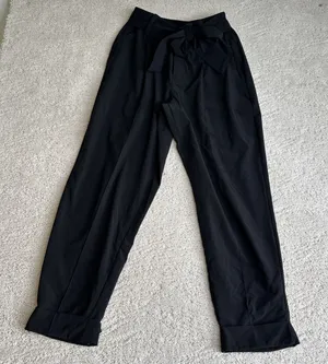 Women's‎ Athleta Size 4 Cardiff Pant Black Business Travel Cuff Ankle thumbnail 1