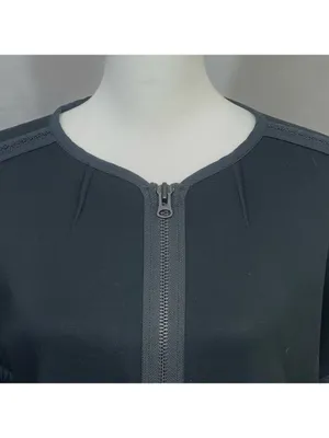 Madewell Oversized The Everywhere Black Jacket Full Zip Size XS Bomber Jacket thumbnail 7