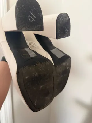 White go go boots Size 7 thumbnail 3