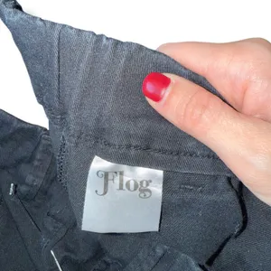 Flog Black Elastic Waist Twill Pants‎ Size 29 Relaxed Fit Casual Trousers thumbnail 8