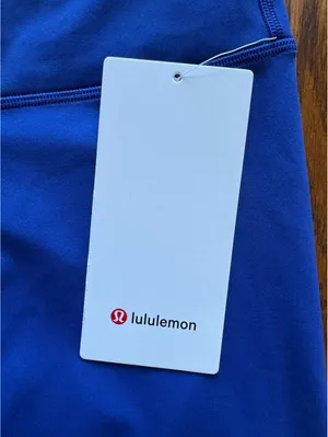 Lululemon Wunder Train No Line High Rise 25” Clubhouse Blue Size 8 NWT thumbnail 4