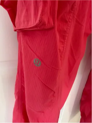 Lululemon Women's Cargo Pants Coral Pink thumbnail 5