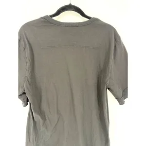 Lost & Found Ria Dunn T-Shirt Dress M Black Asymmetrical Raw Edge Made In Italy thumbnail 10