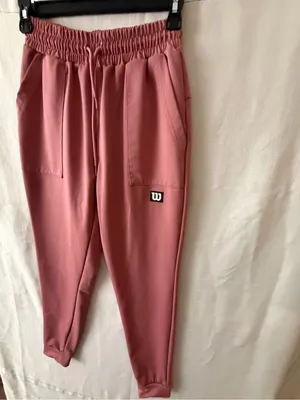 Wilson Women’s Size M Dusty Rose Jogger Pants CH 30 Elastic Waist(A601) thumbnail 5