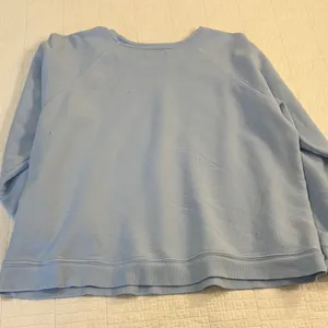 Free People Retrobrand Small Brooklyn Terry Sweatshirt Oversized Blue thumbnail 9