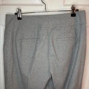 Ann Taylor Factory Lined Wool Blend Gray Trousers Full Length 4 Curvy thumbnail 9