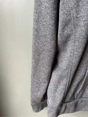 The North Face Women’s Gray Logo Hoodie Size Large thumbnail 3
