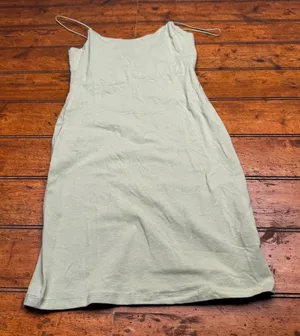 Ambiance Womens Sage Green Spaghetti Strap Bodycon Mini Dress‎ Small thumbnail 1