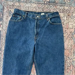 Vintage Y2K Levi’s 550 High Waisted Relaxed Fit Tapered Mom Jean 14 100% Cotton thumbnail 5