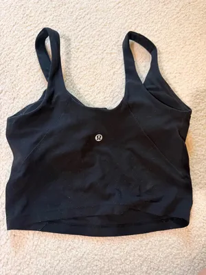 Lululemon Align Black Tank thumbnail 2