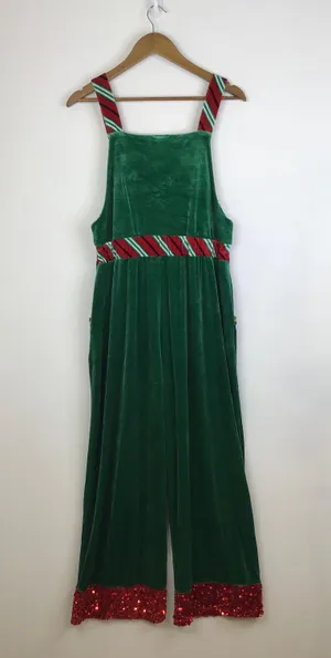 No Boundaries Juniors Christmas Jumpsuit Size Medium thumbnail 5