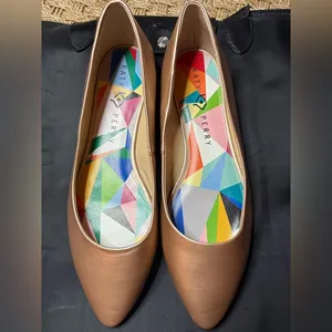 Katy Perry Women The Sister Ballet Flat Pointed Toe Size 10, Bronze thumbnail 2