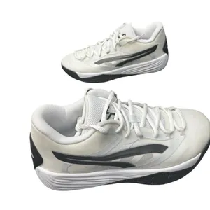 PUMA Stewie 2 Team Womens Basketball Sneakers White Black Size 9 Brand New thumbnail 2