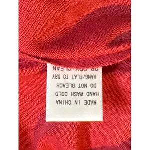 Oddi Boho‎ Mixed Media Bell Sleeve Top Floral Patchwork Red Women Size Med/Large thumbnail 10