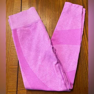 PINK Victoria’s Secret House Party Pink Marl Seamless High Waist Leggings‎ NEW thumbnail 12