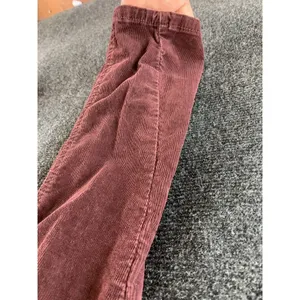 Free People Corduroy Pants Burgundy Wine Skinny Retro Boho Womens Size 28 thumbnail 8
