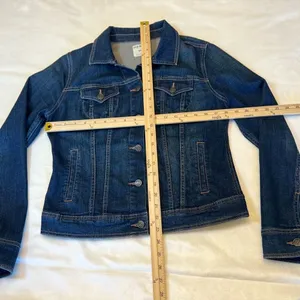 Old Navy Dark Blue Jean‎ Jacket thumbnail 5