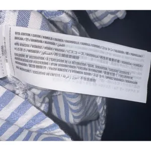 Abercrombie & Fitch Striped‎ Nautical Shirt Dress Women's LG Beach Resort Costal thumbnail 9
