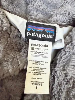 Patagonia Women’s Pelage Jacket Soft Curly Fleece in Nickel Gray S thumbnail 7