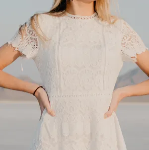 White Lace Dress thumbnail 3