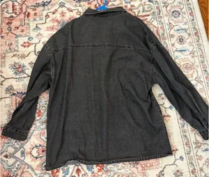 Jean Jacket Black Size XL thumbnail 2