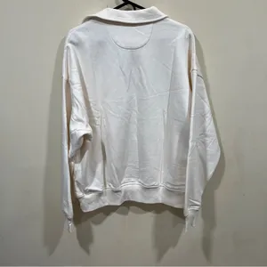 NWT GAP GapFit Oversized Quarter-Zip Hoodie size M thumbnail 9