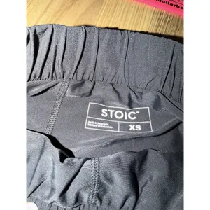 Stoic Women's Sz XS Athletic Sport Athletic Elastic Waist Skort Moonless Black thumbnail 3