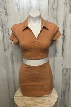 Brown dress Brown thumbnail 1