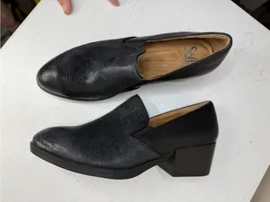 Sofft Velina Loafer Micro Cut Leather Black Sz 7.5 thumbnail 2