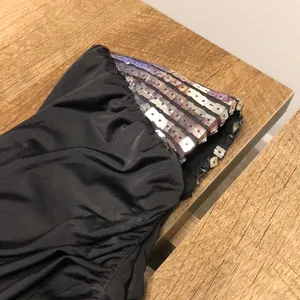 Windsor Off the shoulder sequins black dress thumbnail 4