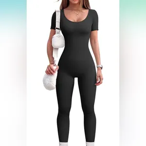 Elegant Black Jumpsuit Black thumbnail 2