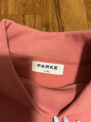 PARKE Pink Mockneck Sweatshirt thumbnail 3
