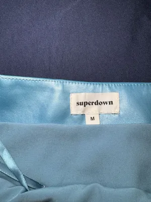 superdown REVOLVE Lucy Faux Leather Mini Skirt M Y2K thumbnail 7
