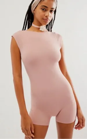 Free people let go shortie romper thumbnail 1