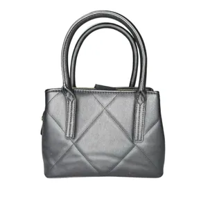 Bebe Bag Y2K Quilted Faux‎ Leather Mini Satchel Handbag Purse Small thumbnail 6