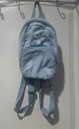 Baby Blue playboy backpack  thumbnail 1