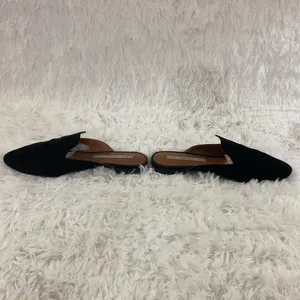 & Other Stories ,Women ,Black ,Suede Flat Loafers ,Mule ,Slippers.Size-7 thumbnail 2