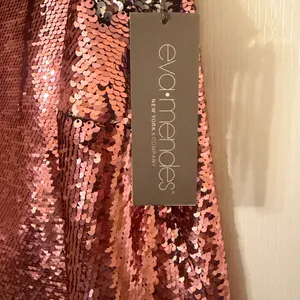 New York & Company Rose Gold Sequin sleeveless with silver sequin undertones Top thumbnail 4