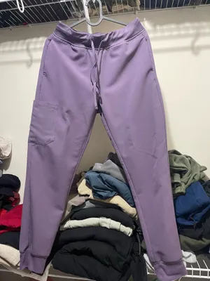 Mandala Scrubs Dewberry scrub pants thumbnail 1