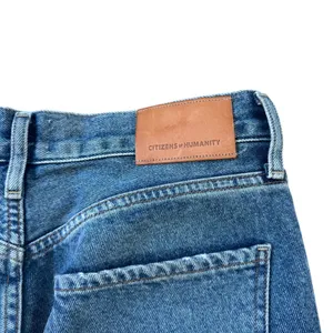 Citizens of Humanity Charlotte High Rise Straight Jeans Soiree Wash Distressed thumbnail 5