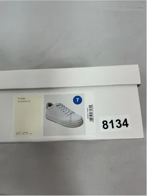 Womans New In Box A New Day Peggy Lace Up Low Top Sneakers 7 White thumbnail 7