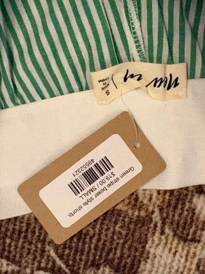 Striped boxer shorts boutique Green thumbnail 2