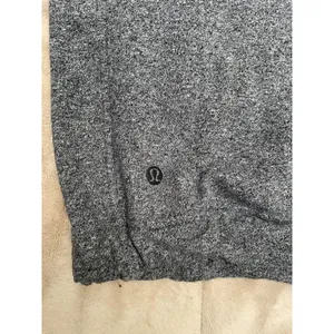 Lululemon Half Sleeve Gray Tunic Sweatshirt Size 10 M/L Loungewear Drawstring thumbnail 12