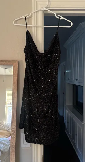Sage The Label Black sequin dress thumbnail 1