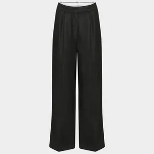Aritzia x Wilfred The Effortless Pant- Linen High-waisted wide-leg linen pants thumbnail 2