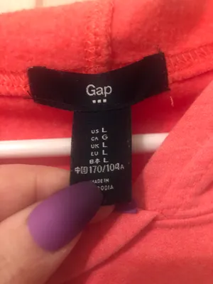 Gap Pink Hoodie thumbnail 3