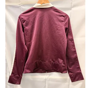 Juicy Couture Vintage 2000s Retro‎ Burgendy Varsity Jacket Size Large thumbnail 2