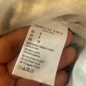 Small•American Eagle•Classic• Navy and White Gingham Skirt thumbnail 5