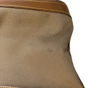 Vintage Dooney and Bourke Leather Trim Canvas Shoulder Bag thumbnail 3